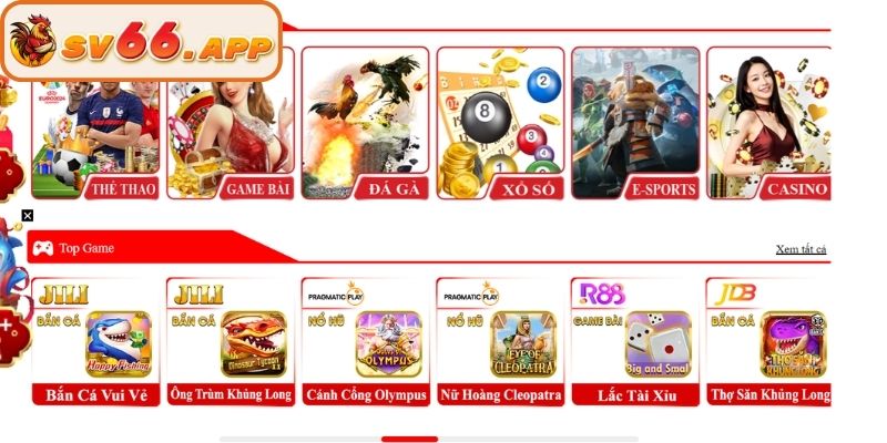 Thành tựu đã đạt được tại giới thiệu SV66