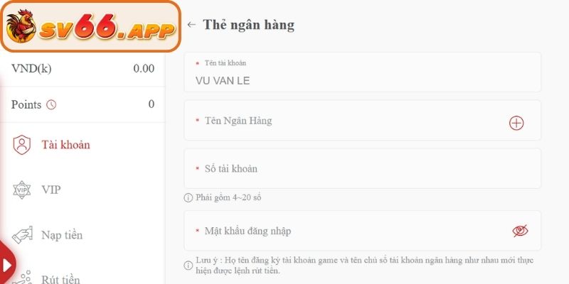 Cập nhật thông tin chung