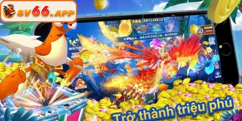 Sinh vật biển kích thước đa dạng trong màn chơi