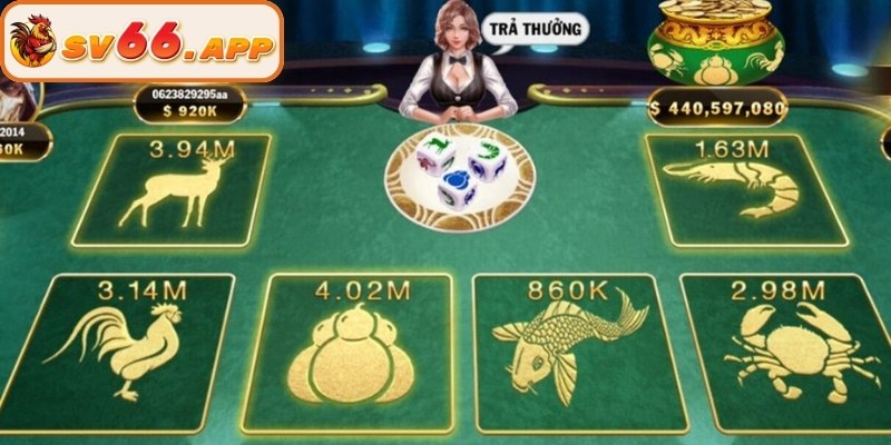 Bầu cua SV66 là tựa game đình đám tại nhà cái
