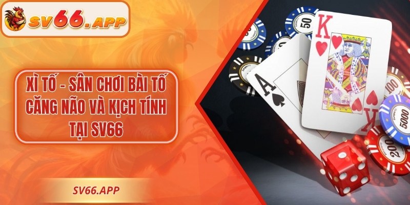 Xì Tố – Sân Chơi Bài Tố Căng Não Và Kịch Tính Tại SV66